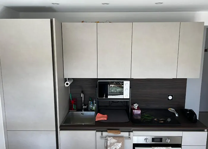 Nyaraló 1-bedroom 50 M From The With Terrace Swimming Pool Ac Antibes